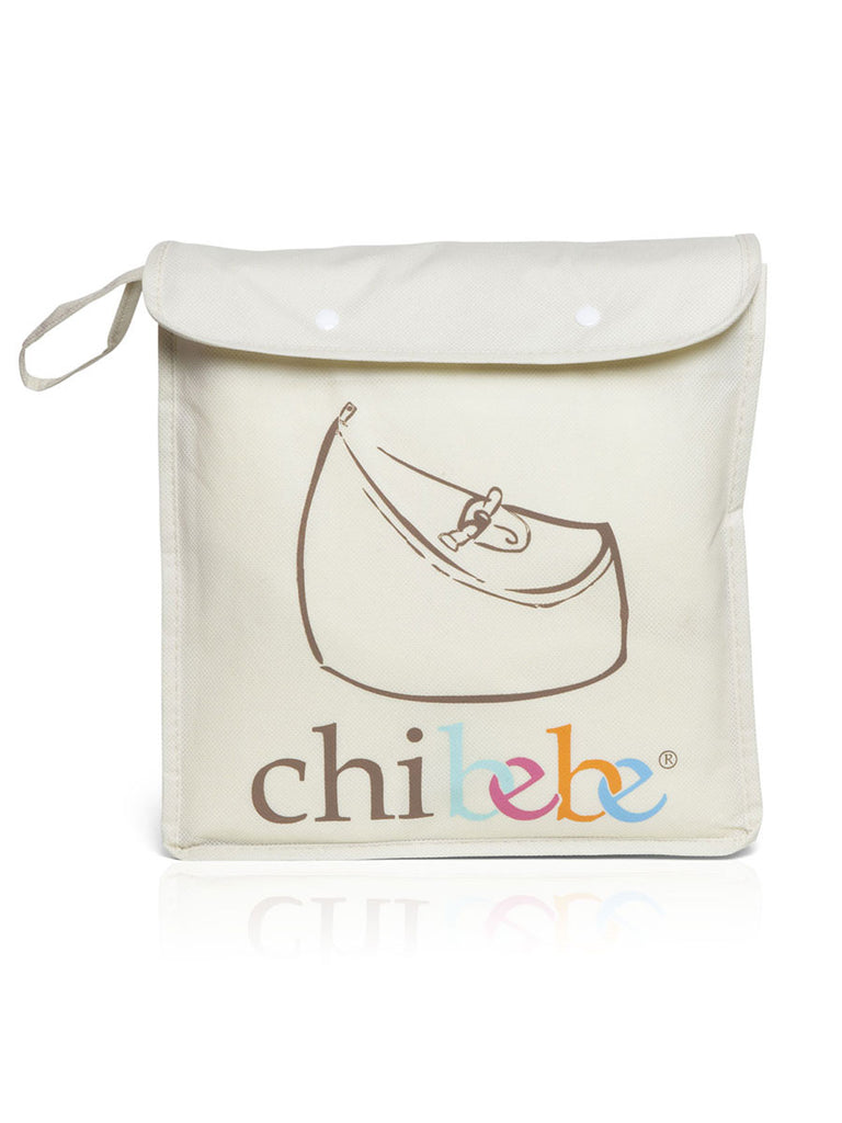 Packaging bag for the Chibebe Snuggle Pod Baby Bean Bag